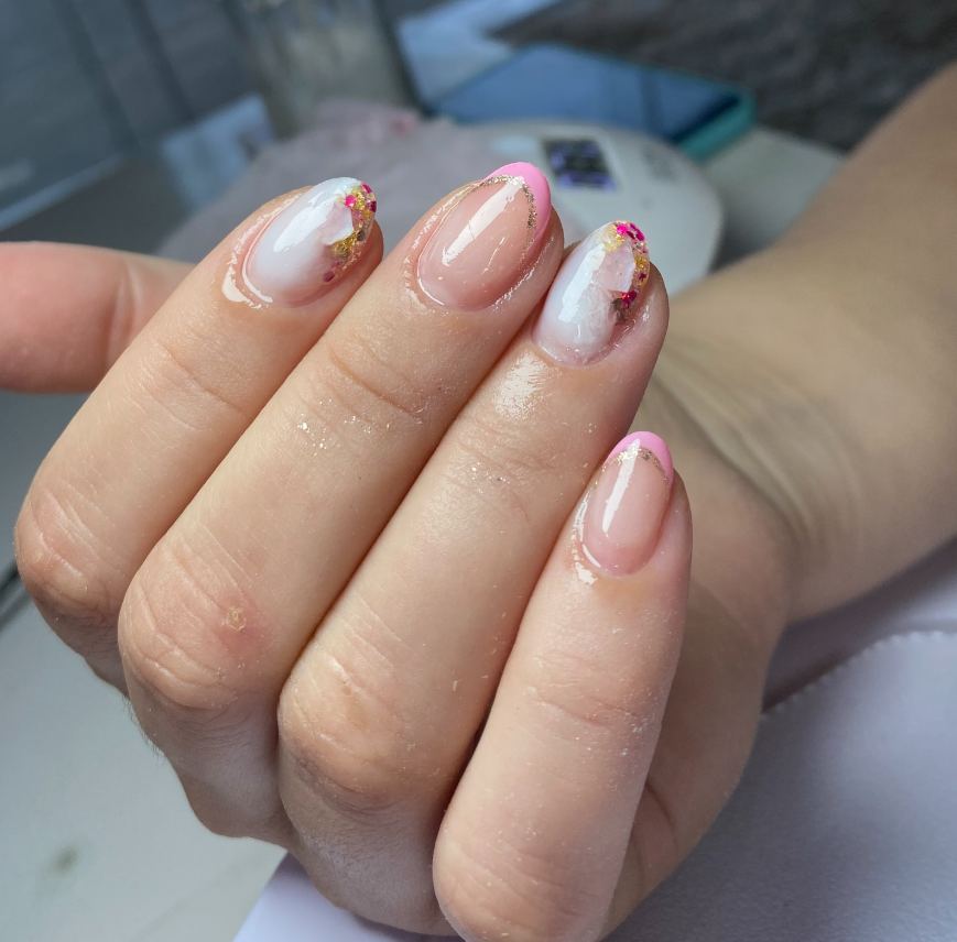 Trabalho real de unhas da Nails by Ana Beatriz